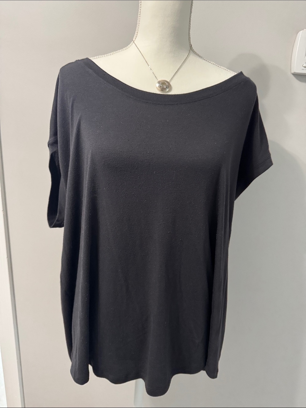 Athleta oversized top black size 1X